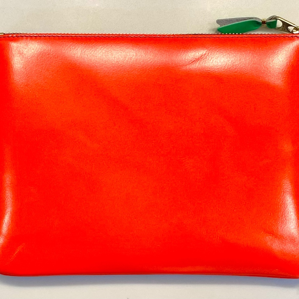 COMME DES GARÇONS Super Fluo Blue/Orange Pouch
